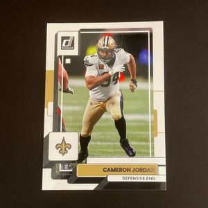Cameron Jordan: New Orleans Saints, Defensive End 2022 Panini Donruss #249